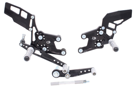 PP Tuning Rearset / Remschakelset Honda CBR600RR (2024–) – RACE CONCEPT – Standaard Shift / 7371