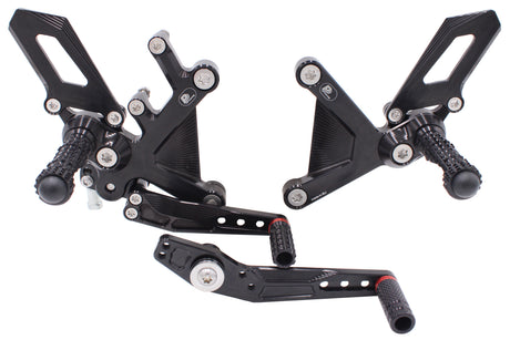 PP Tuning Rearset / Remschakelset CFMOTO 675 SR-R (2024-2026) – PURE CONCEPT / 520