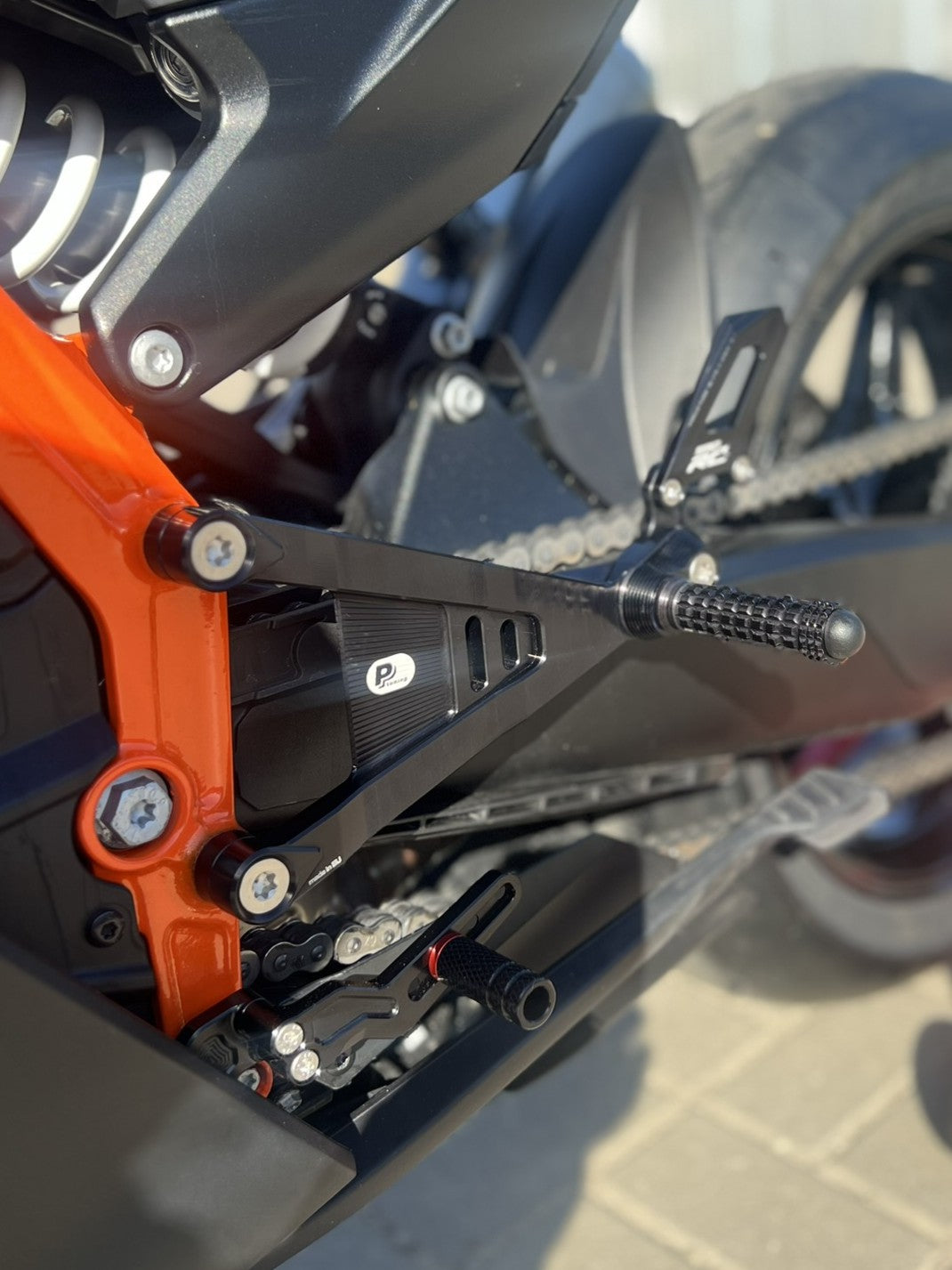 PP Tuning Rearset / Remschakelset KTM 990 RC R (2026-) – PURE CONCEPT / 554