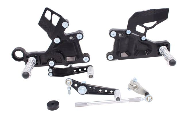 PP Tuning Rearset / Remschakelset Triumph Street Triple 765 (2017-2022) – RACE CONCEPT – Reverse Shift / 5470