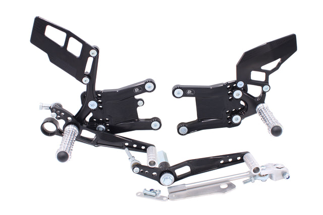PP Tuning Rearset / Remschakelset Yamaha R6 (2006–2016) – RACE CONCEPT – GP Shift / 6810