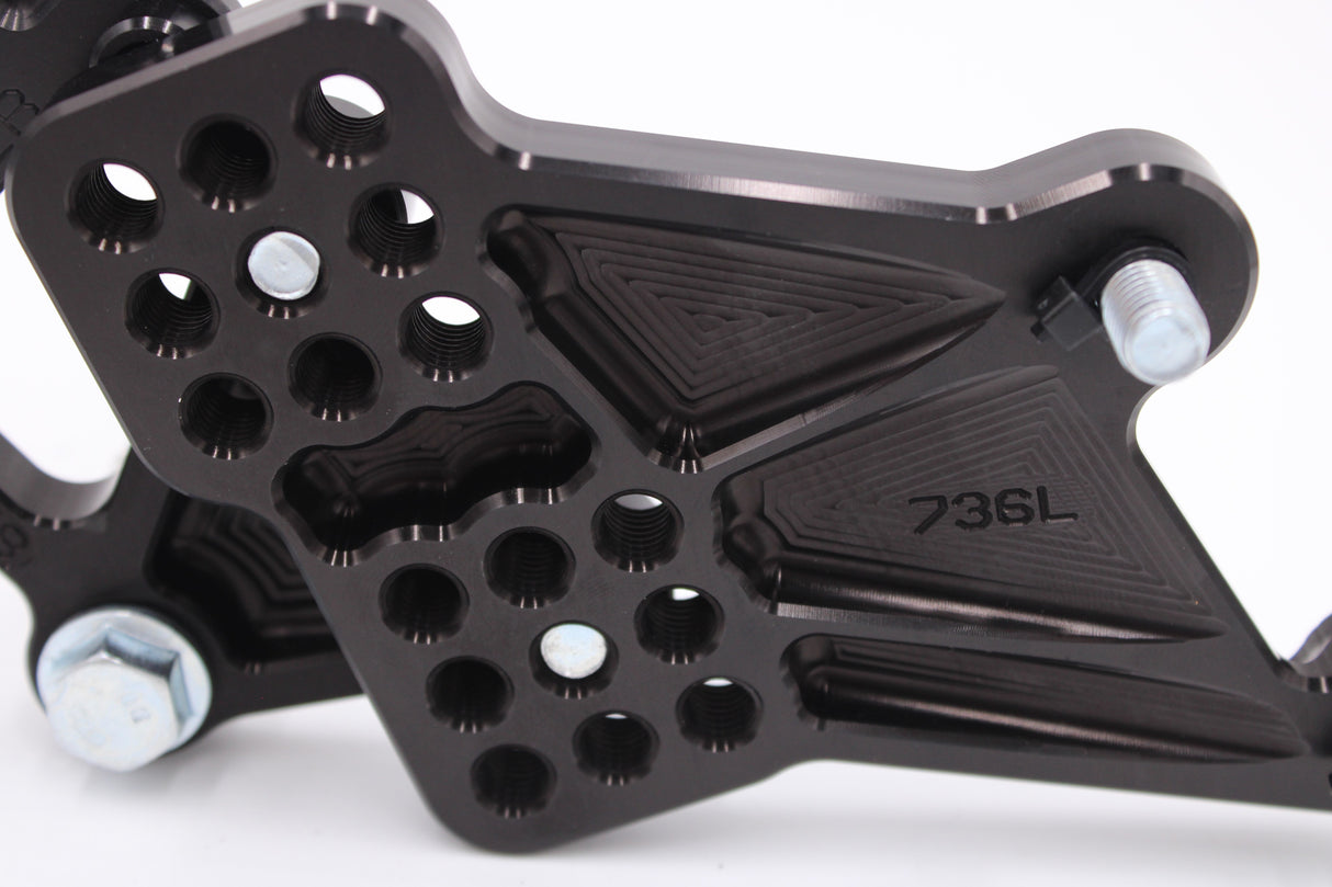 PP Tuning Rearset / Remschakelset Honda CBR 600RR (2003-2006) – RACE CONCEPT / 736