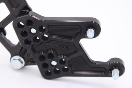 PP Tuning Rearset / Remschakelset Honda CBR 600RR (2007–2023) – RACE CONCEPT – Standaard Shift / 737