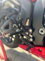 PP Tuning Rearset / Remschakelset Honda CBR 600RR (2024-) – PURE CONCEPT – Standaard Shift / 556