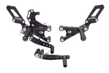 PP Tuning Rearset / Remschakelset Honda CBR 600RR (2024-) – PURE CONCEPT – Standaard Shift / 556