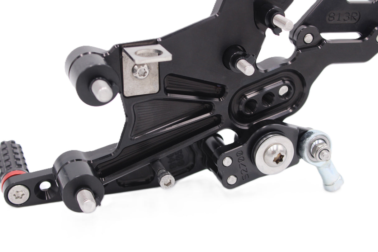 PP Tuning Rearset / Remschakelset Honda CBR 600RR (2024-) – PURE CONCEPT – Standaard Shift / 556