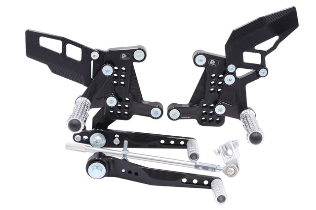 PP Tuning Rearset / Remschakelset Honda CB750 Hornet (2023-) without QS – RACE CONCEPT – Reverse Shift / 6740