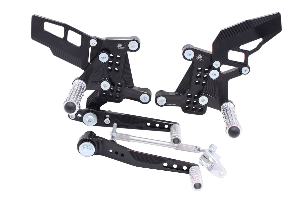 PP Tuning Rearset / Remschakelset Honda CB750 Hornet (2025-) with QS – RACE CONCEPT – Reverse Shift / 6740QS