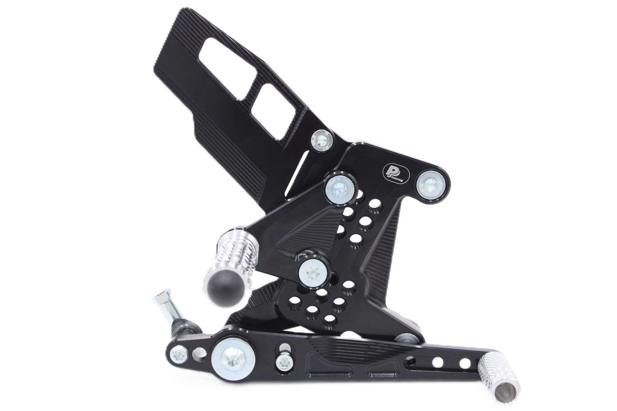 PP Tuning Rearset / Remschakelset Honda CB750 Hornet (2025-) with QS – RACE CONCEPT – Reverse Shift / 6740QS