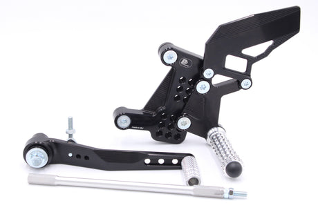 PP Tuning Rearset / Remschakelset Honda CB750 Hornet (2025-) with QS – RACE CONCEPT – Reverse Shift / 6740QS