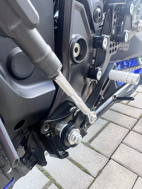PP Tuning Rearset / Remschakelset Yamaha YZF-R7 (2026-) – RACE CONCEPT – Standaard Shift / 694QS