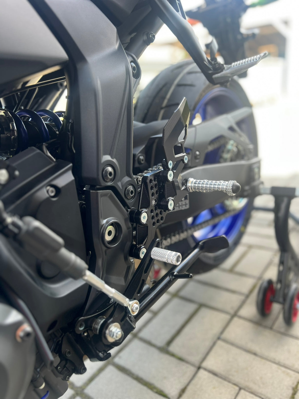 PP Tuning Rearset / Remschakelset Yamaha YZF-R7 (2026-) – RACE CONCEPT – Standaard Shift / 694QS