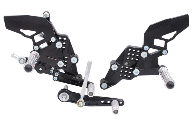 PP Tuning Rearset / Remschakelset Yamaha YZF-R7 (2026-) – RACE CONCEPT – Standaard Shift / 694QS