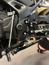 PP Tuning Rearset / Remschakelset Honda CB750 Hornet (2023-) without QS – RACE CONCEPT – Reverse Shift / 6740
