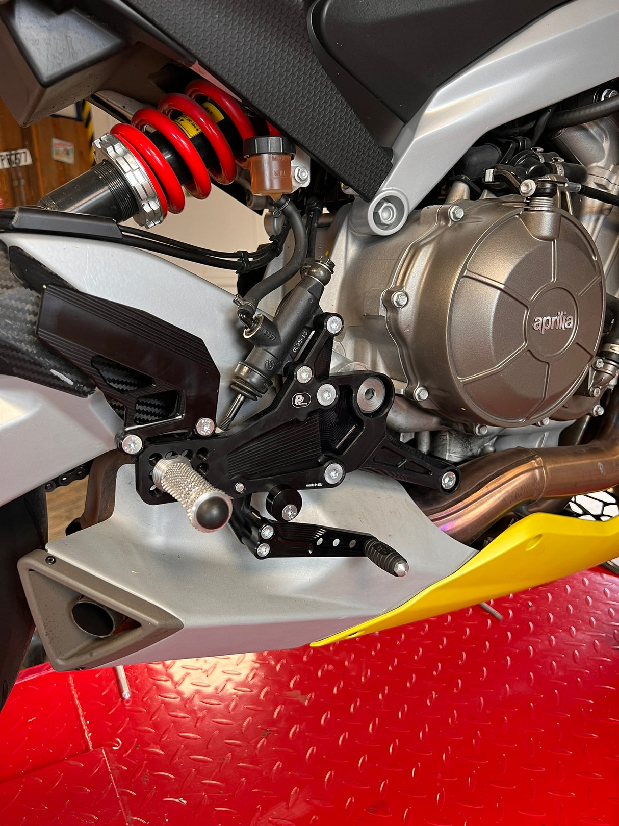 PP Tuning Rearset / Remschakelset Aprilia RS 660 / Tuono 660 (2021-) – RACE CONCEPT – Standaard Shift / 506CS