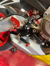 PP Tuning Rearset / Remschakelset Aprilia RS 660 / Tuono 660 (2021-) – RACE CONCEPT – Reverse Shift / 5060