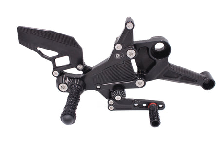 PP Tuning Rearset / Remschakelset Aprilia RS 660 / Tuono 660 (2021-) – PURE CONCEPT – Standaard Shift / 505