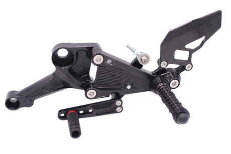 PP Tuning Rearset / Remschakelset Aprilia RS 660 / Tuono 660 (2021-) – PURE CONCEPT – Standaard Shift / 505