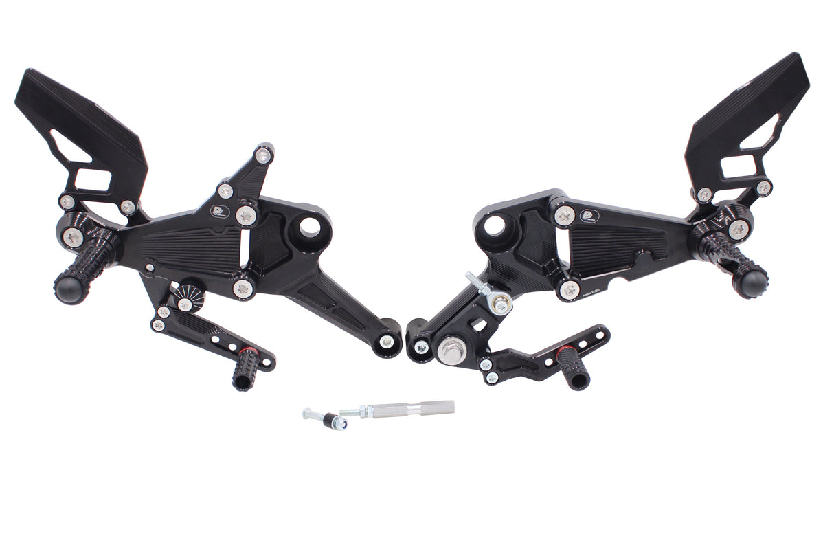 PP Tuning Rearset / Remschakelset Aprilia RS 660 / Tuono 660 (2021-) – PURE CONCEPT – Reverse Shift / 5050