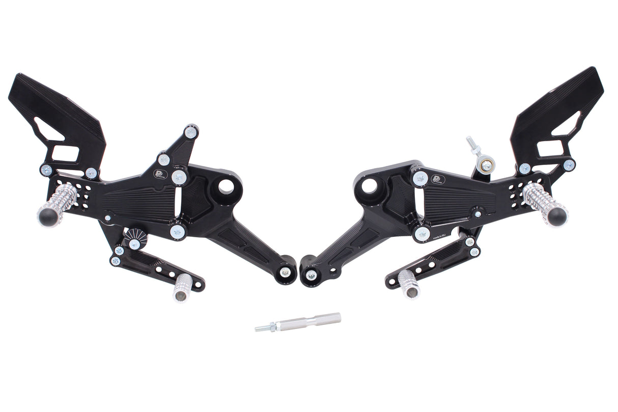 PP Tuning Rearset / Remschakelset Aprilia RS 660 / Tuono 660 (2021-) – RACE CONCEPT – Standaard Shift / 506CS