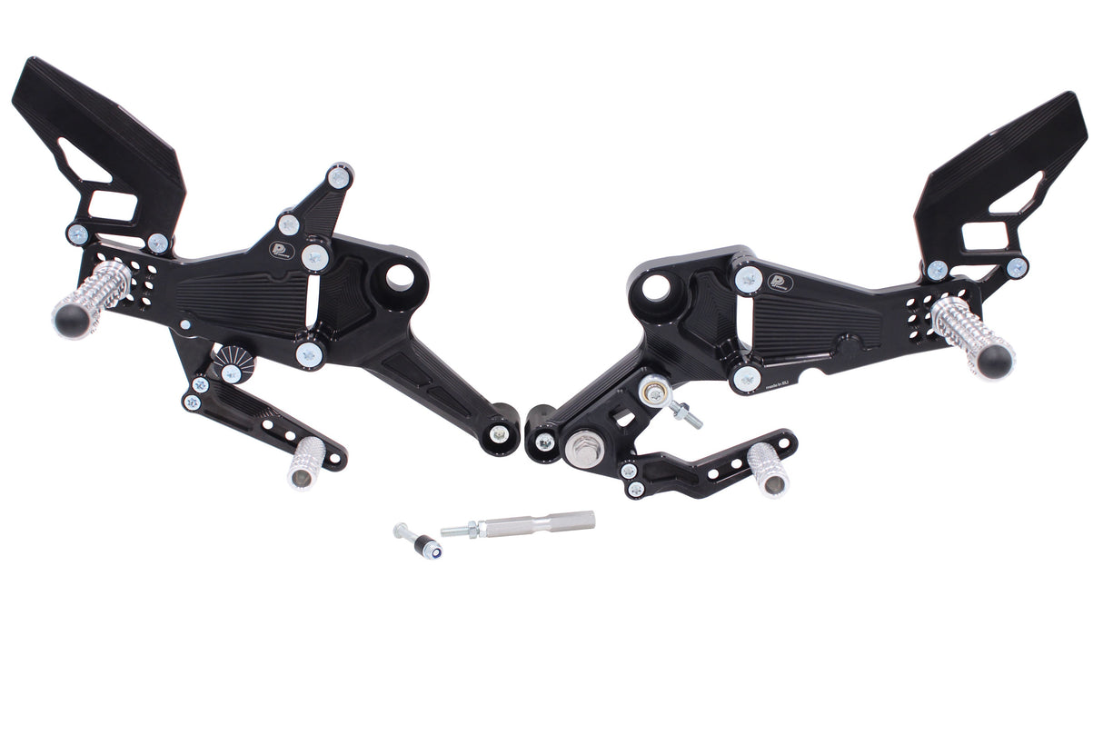 PP Tuning Rearset / Remschakelset Aprilia RS 660 / Tuono 660 (2021-) – RACE CONCEPT – Reverse Shift / 5060
