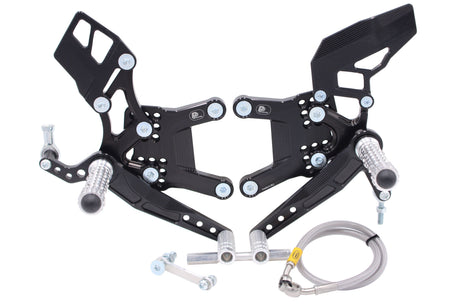 PP Tuning Rearset / Remschakelset Kawasaki ZX-6R, ZX636 (2019 - ) – RACE CONCEPT / 6431