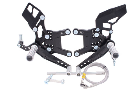 PP Tuning Rearset / Remschakelset Kawasaki ZX-6R (2005-2006) – RACE CONCEPT / 641