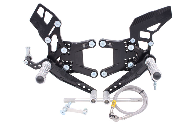 PP Tuning Rearset / Remschakelset Kawasaki ZX-6R (2005-2006) – RACE CONCEPT / 641