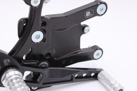 PP Tuning Rearset / Remschakelset Yamaha R6 (2017 - ) – RACE CONCEPT – Reverse Shift – Full Race Version / 7580