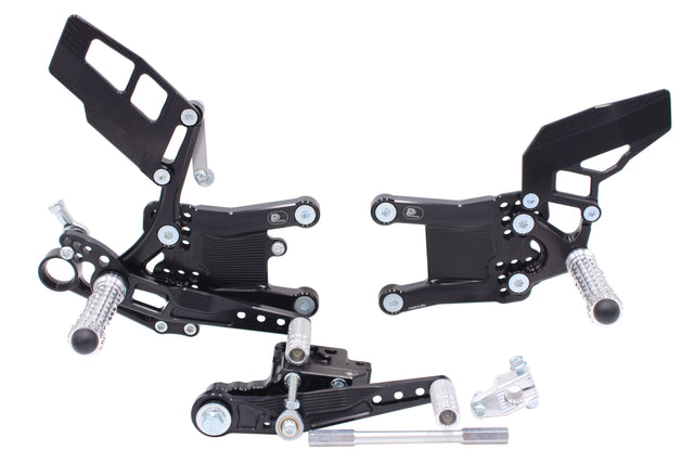 PP Tuning Rearset / Remschakelset Yamaha R6 (2017 - ) – RACE CONCEPT – Reverse Shift – Full Race Version / 7580