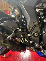 PP Tuning Rearset / Remschakelset Yamaha YZF-R7 (2021-2025) – RACE CONCEPT – Standaard Shift / 694