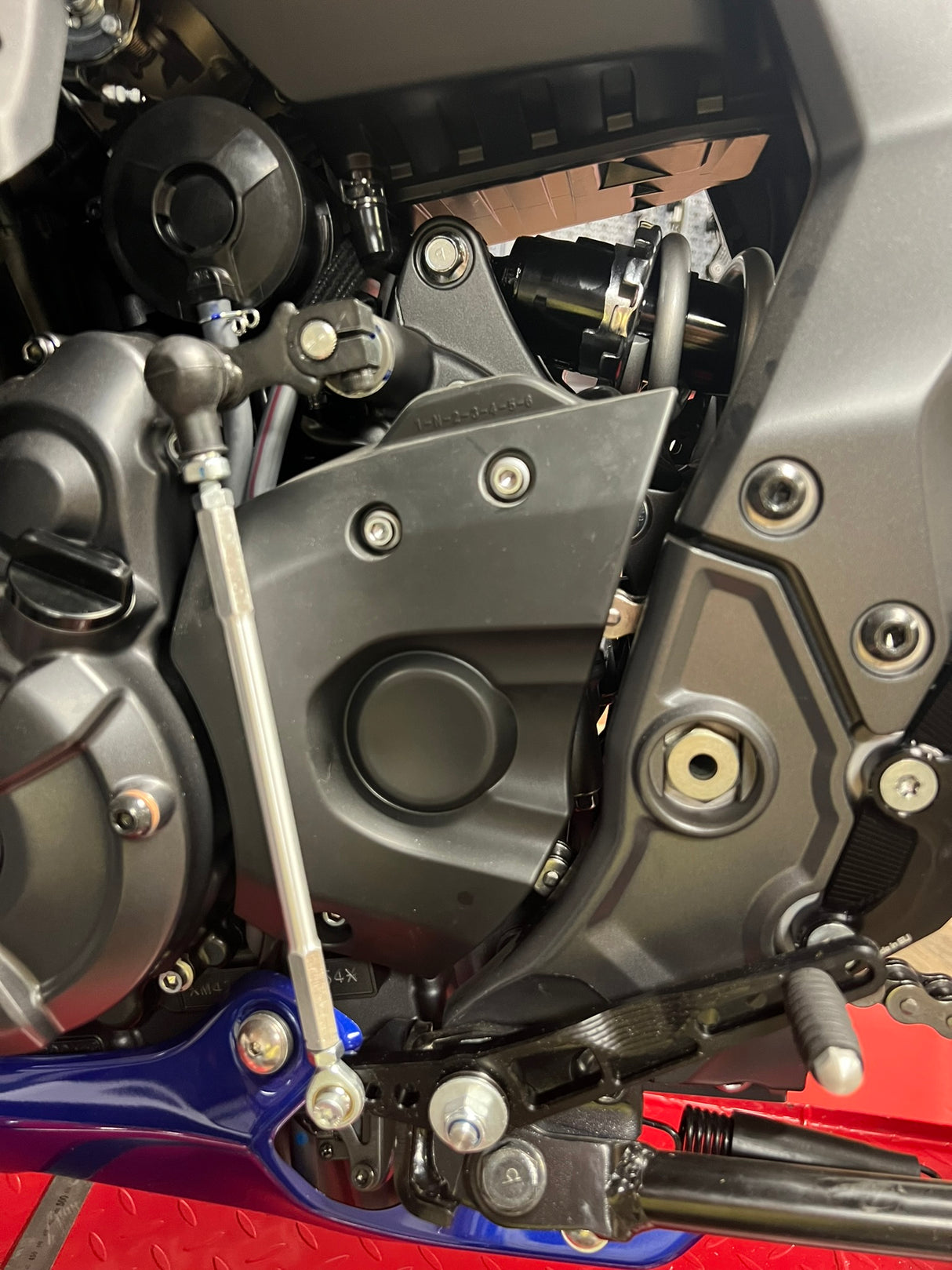 PP Tuning Rearset / Remschakelset Yamaha YZF-R7 (2021-2025) – RACE CONCEPT – Reverse Shift / 6940