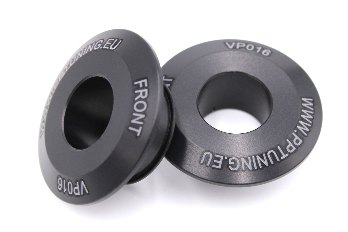 PP Tuning Captive Wheel Spacers VP016 / Wielafstandsbussen Kawasaki ZX-4RR (2023–heden) – Voor