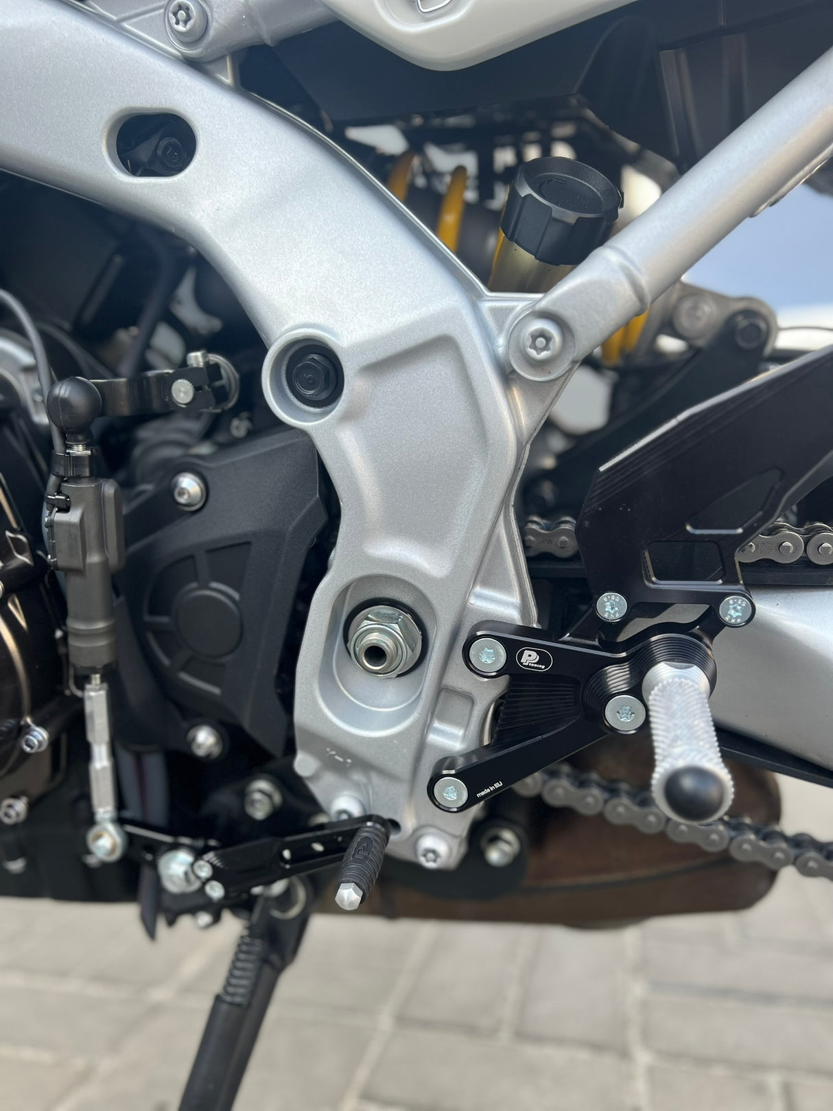 PP Tuning Rearset / Remschakelset Yamaha XSR 900 GP (2022–) – PURE CONCEPT / 695C