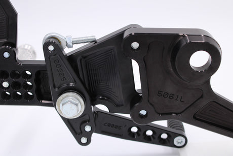 PP Tuning Rearset / Remschakelset Aprilia RS 660 / Tuono 660 (2021-) – RACE CONCEPT – Standaard Shift / 506CS