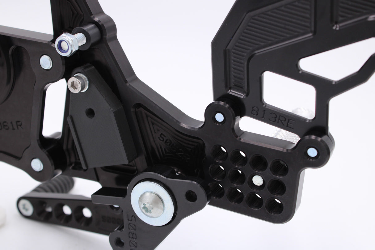 PP Tuning Rearset / Remschakelset Aprilia RS 660 / Tuono 660 (2021-) – RACE CONCEPT – Standaard Shift / 506CS