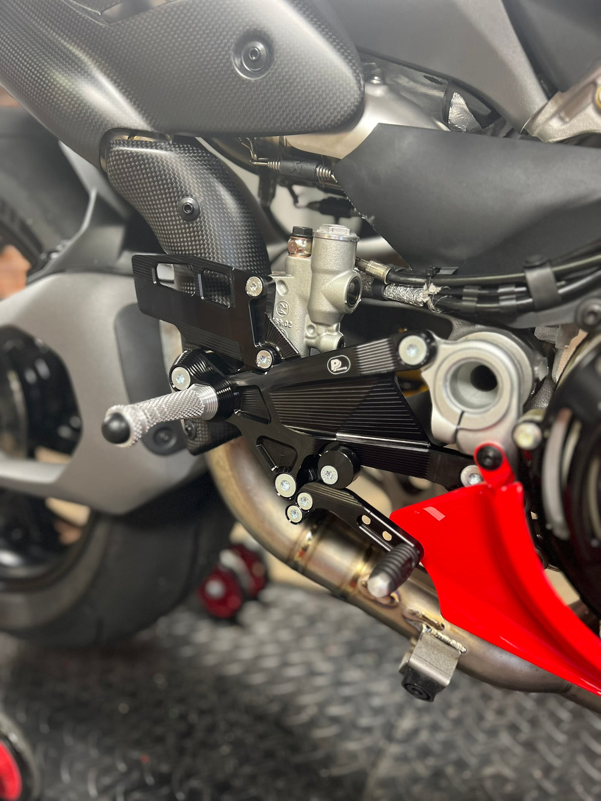 PP Tuning Rearset / Remschakelset Ducati Panigale V4 / S / V4R (2025-) – PURE CONCEPT / 503