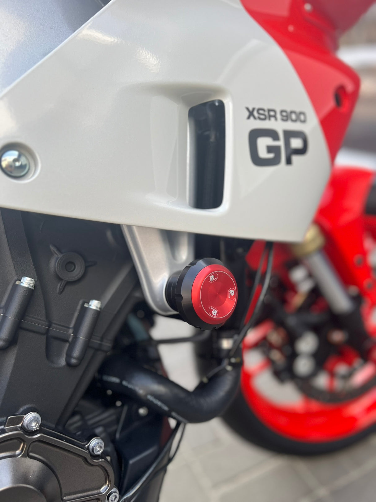 PP Tuning Crash Protectors 40414 / Valblokken Yamaha XSR 900 GP (2022–heden)