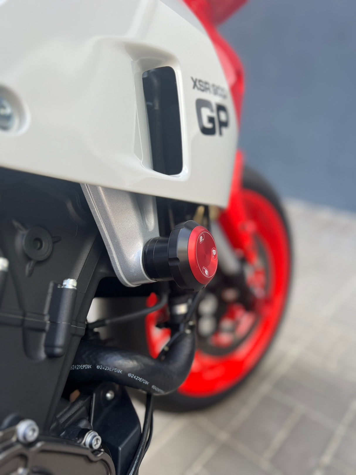 PP Tuning Crash Protectors 40414 / Valblokken Yamaha XSR 900 GP (2022–heden)