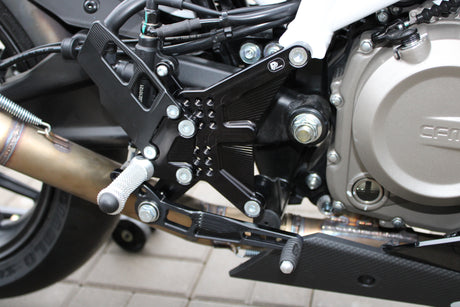 PP Tuning Rearset / Remschakelset CFMOTO 300SR (2022-) – RACE CONCEPT – Reverse Shift / 5180