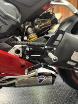 PP Tuning Rearset / Remschakelset Ducati Panigale V4 / S / V4R (2018-2024) – RACE CONCEPT / 504