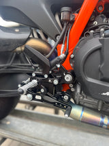 PP Tuning Rearset / Remschakelset KTM 790/890 Duke/R (2018 - ) – RACE CONCEPT / 546
