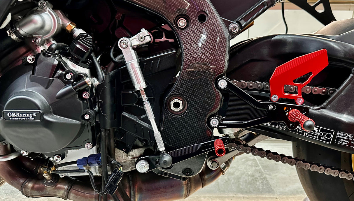 PP Tuning Rearset / Remschakelset Honda CBR 1000RR (2020 - ) – RACE CONCEPT – Reverse Shift / 7380