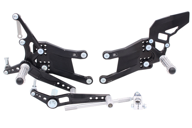 PP Tuning Rearset / Remschakelset Yamaha R6 (1998-2002) – RACE CONCEPT – Reverse Shift / 7500