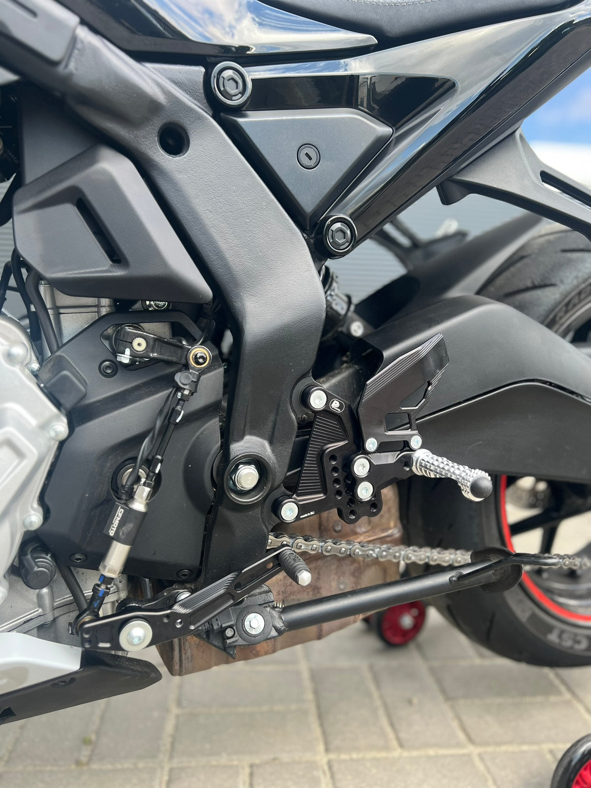 PP Tuning Rearset / Remschakelset CFMOTO 675 SR-R (2024-) – RACE CONCEPT / 519