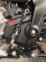 PP Tuning Rearset / Remschakelset CFMOTO 675 SR-R (2024-2026) – PURE CONCEPT / 520