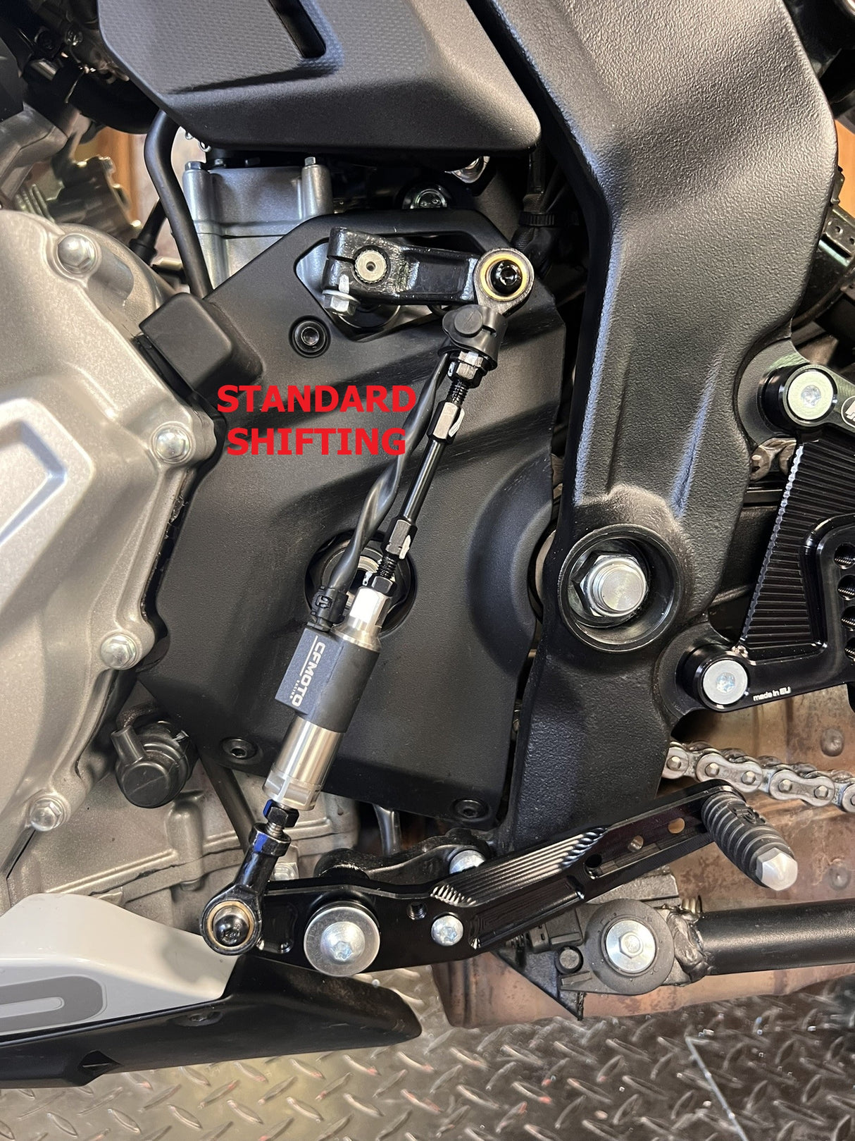 PP Tuning Rearset / Remschakelset CFMOTO 675 SR-R (2024-) – RACE CONCEPT / 519