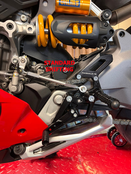 PP Tuning Rearset / Remschakelset Ducati Panigale V2 / V2 S (2025–) – PURE CONCEPT / 508