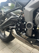 PP Tuning Rearset / Remschakelset Triumph Daytona 660 (2024-) – RACE CONCEPT – OEM / Standaard / 527