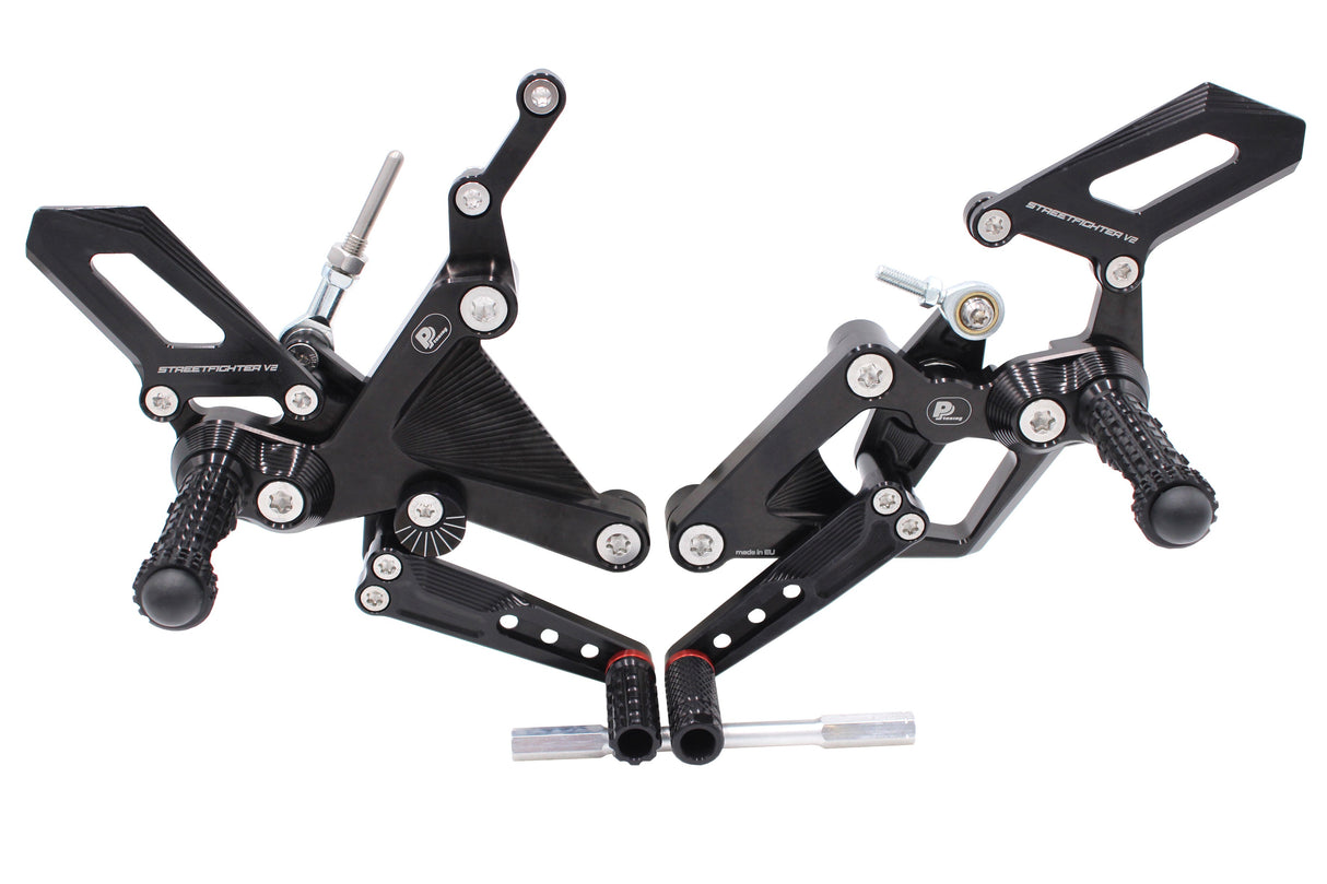 PP Tuning Rearset / Remschakelset Ducati Streetfighter V2 / S (2025-) – PURE CONCEPT / 508SF